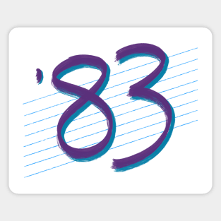 83 Sticker